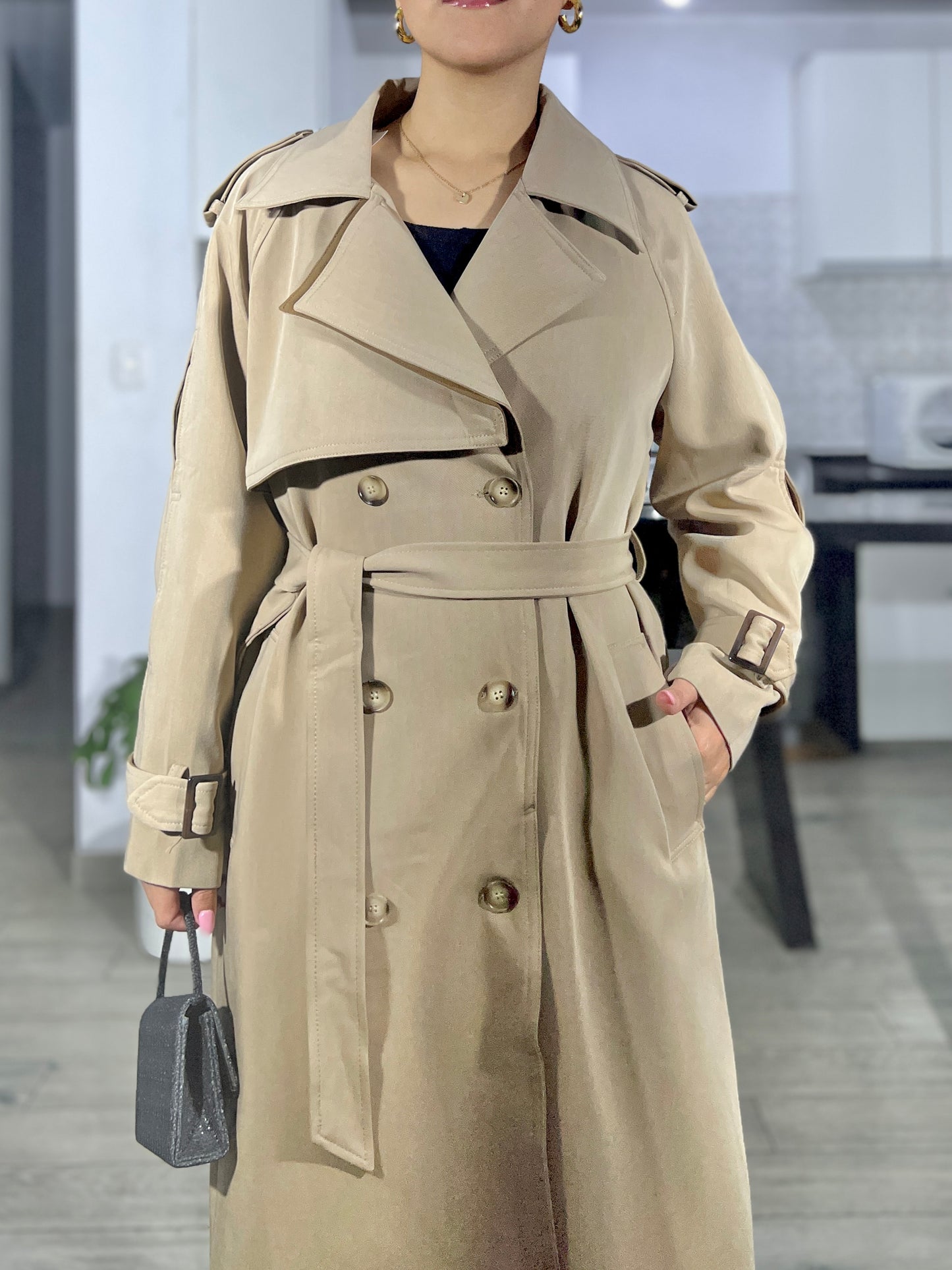 TRENCH COAT VALENTINA - BEIGE