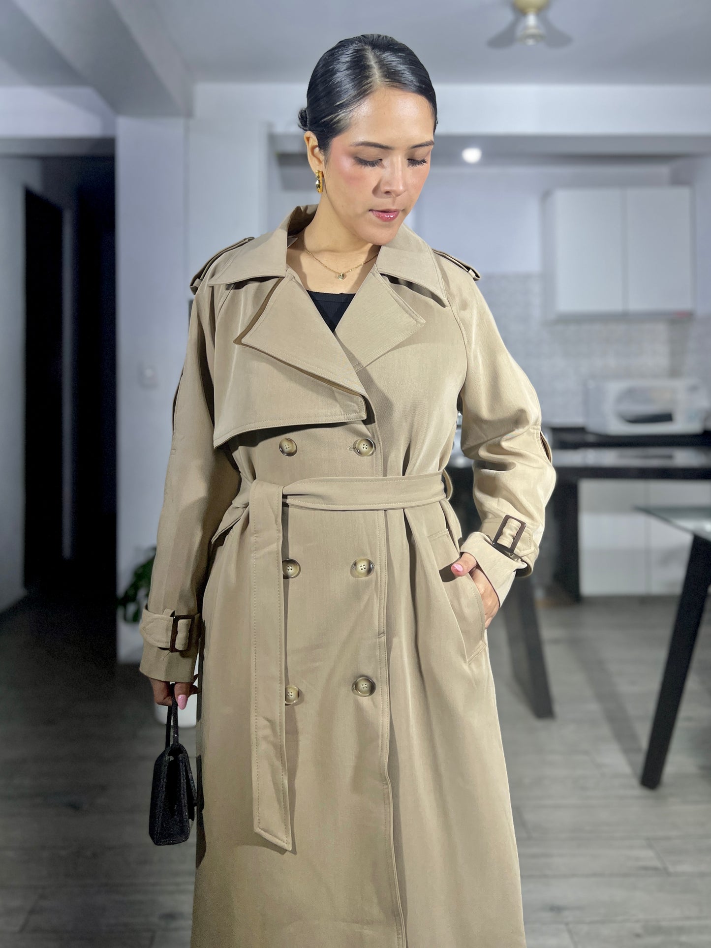 TRENCH COAT VALENTINA - BEIGE