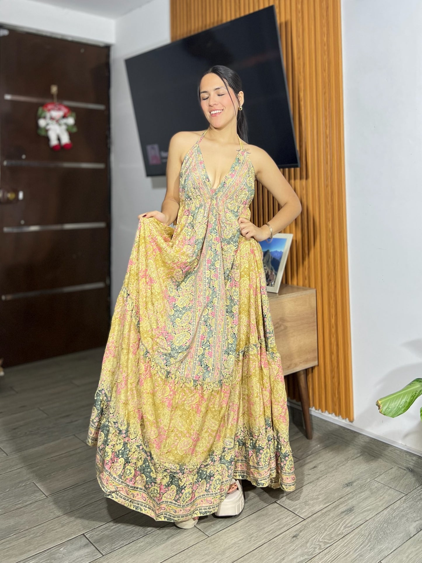 Vestido Alisha - Baby yellow