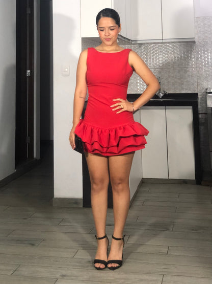[NEW] MAGGIE DRESS - ROJO