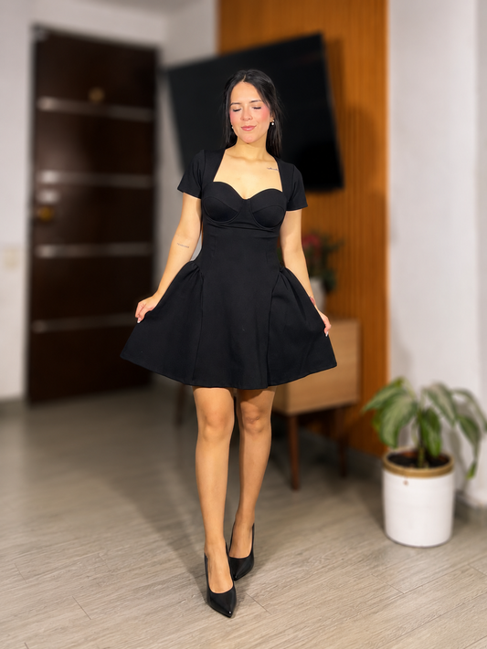 Vestido Micaela - Negro