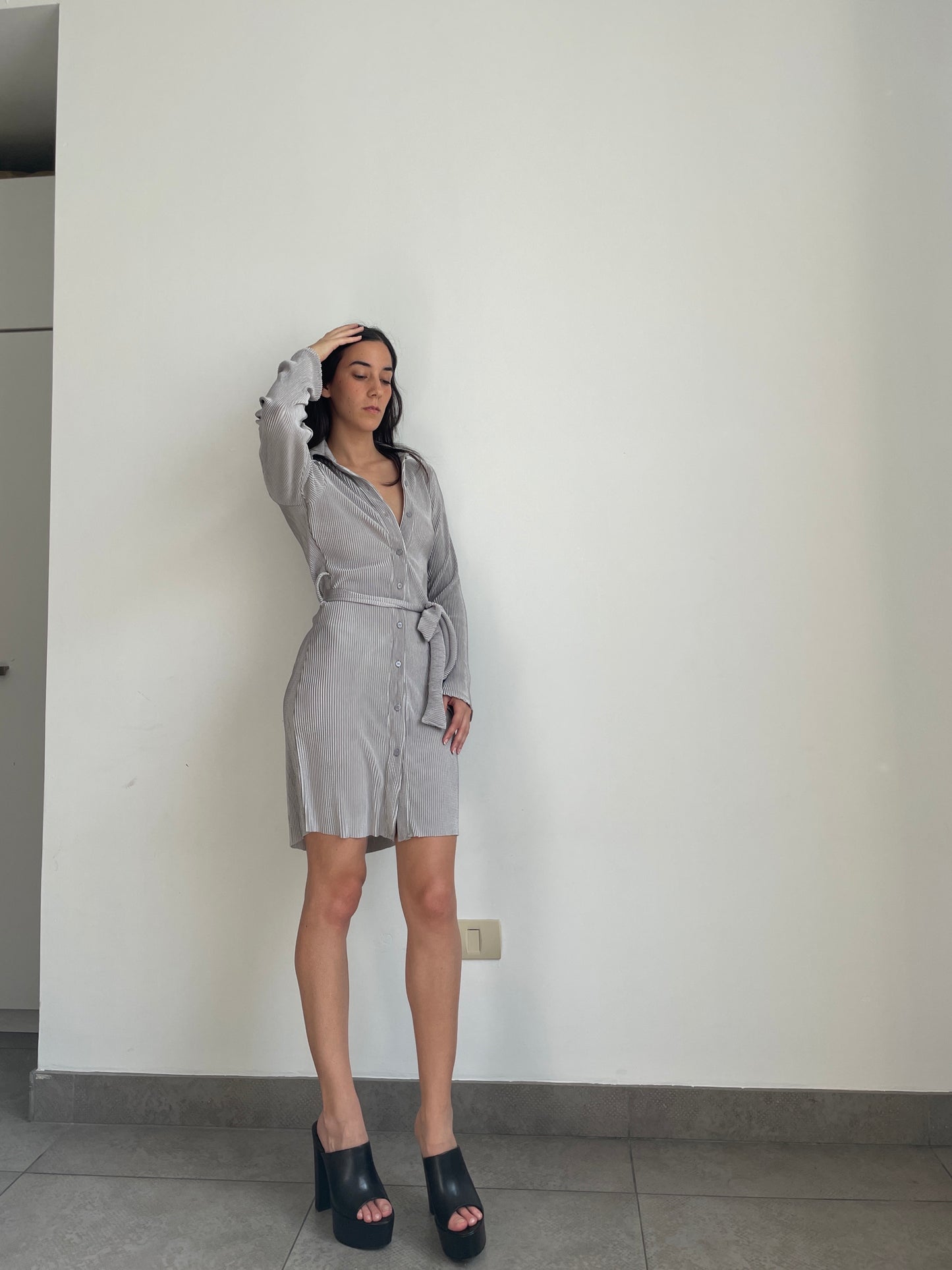 Britney dress - Plata