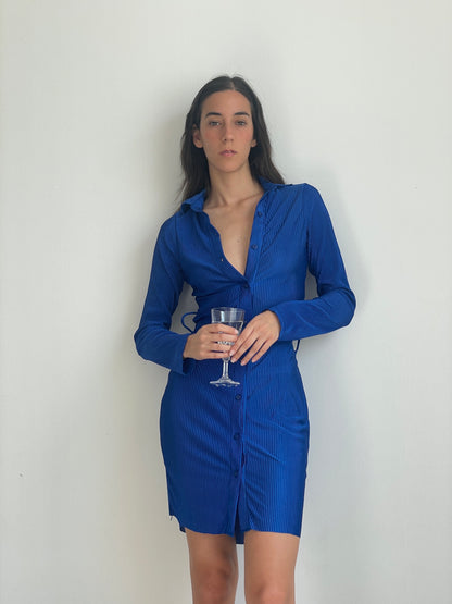 Britney dress - Azul cobalto