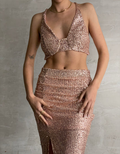 Paris set - Rosegold
